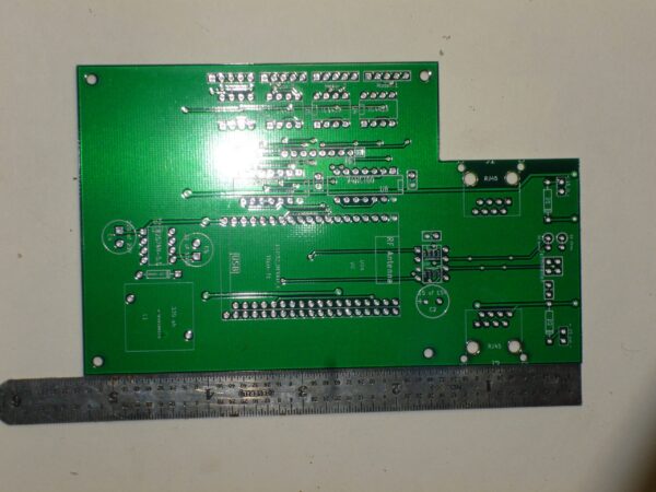 Quad Stall Motor Control and Sense board for ESP32, bare circuit board w/ doc
