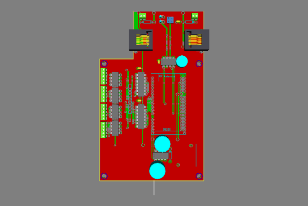 Quad Stall Motor Control and Sense board for ESP32, bare circuit board w/ doc - Image 6