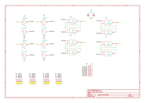 Quad Stall Motor Control and Sense for Pocket Beagle, bare circuit board w/ doc - Image 5