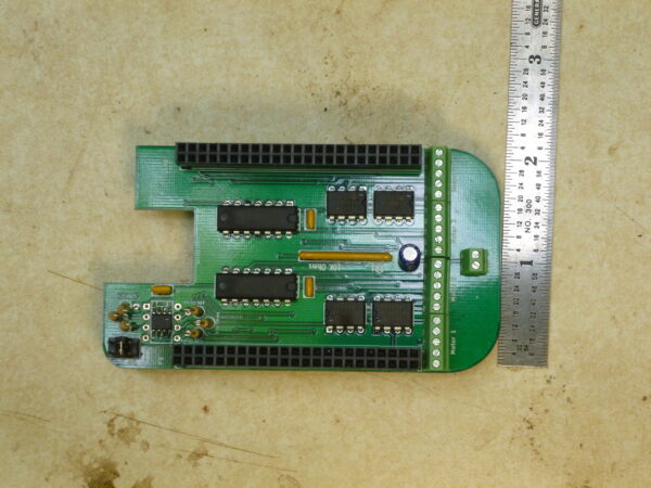 Quad Stall Motor Control and Sense Cape for Beagle, bare circuit board w/ doc - Image 4