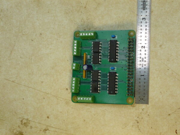 Quad Stall Motor Control and Sense HAT for RPi, bare circuit board w/ doc - Image 8