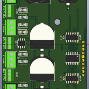 3D image of the Twin Coil driver daughter board