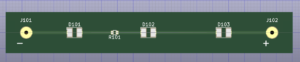 Bar Overhead 3D PCB